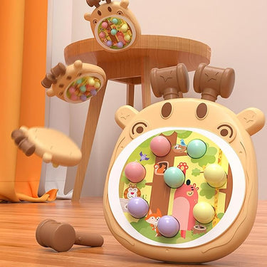 BABY GIRAFFE WHACK A MOLE GAME